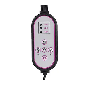 Adjustable 80W LED Four Head Dimmable Led Plant Floor Standing Grow Light with Tripod Stand