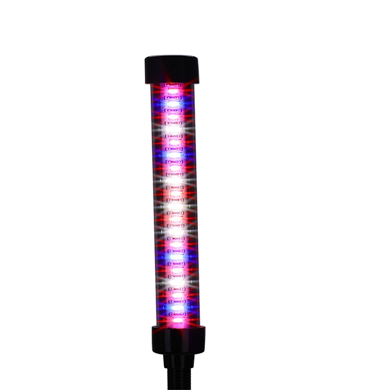 Four Heads Flexible Desk Holder Clip Full Spectrum Timer Dimmable Grow Light