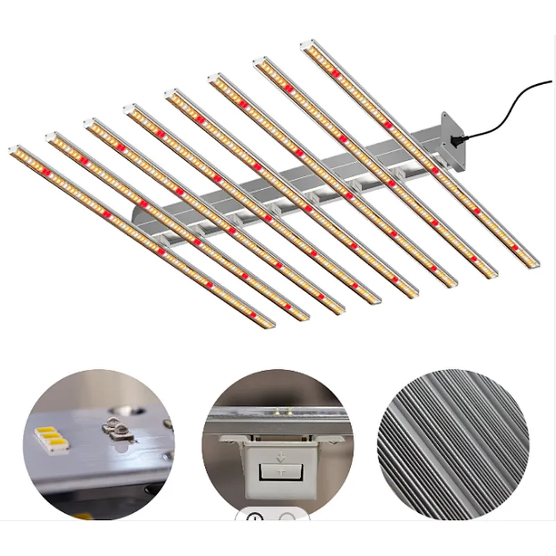 LED Commercial Grow Light Full Spectrum Foldable lm301b Samsung LED Grow Light