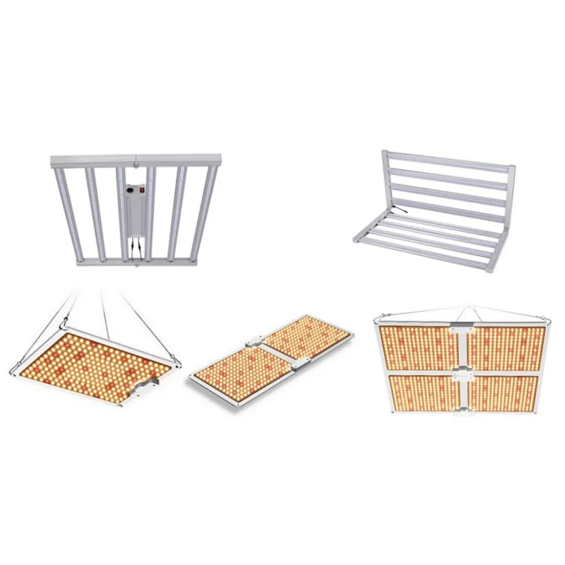 Newest 3000K 3500K 730Nm 8 Bars Timmerer Folding Led Grow Light 1700E For Grow Shop Medical Plants