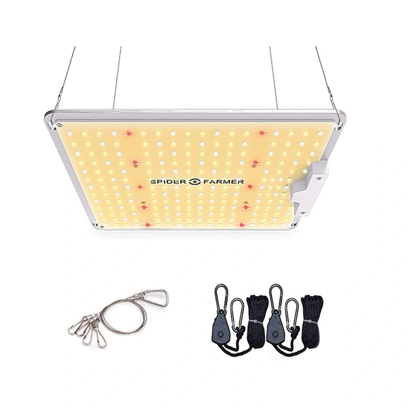 SF-1000 LED Grow Light Use with Samsung LM301B LEDs Daisy Chain Dimmable Full Spectrum Grow Lights for Indoor Plant