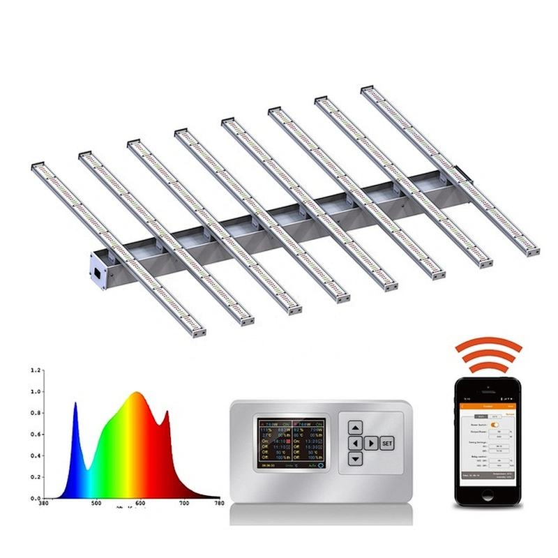 600w 800w Spider Bar Full Spectrum lamp 660nm Indoor Plant Led Grow light