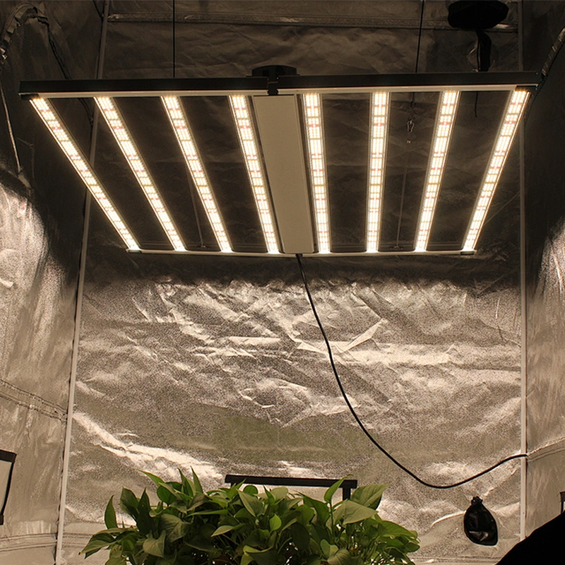 samsung 640W lm301b full spectrum 5-year warranty 2.8 umol/j foldable horticulture hydroponic light led grow light bar