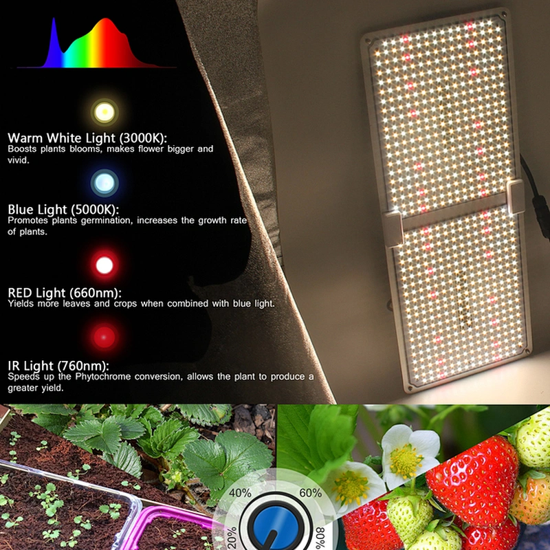 $10 OFF USA Stock Farmer Dimmable Full Spectrum Waterproof Led Grow Light for Indoor Plant