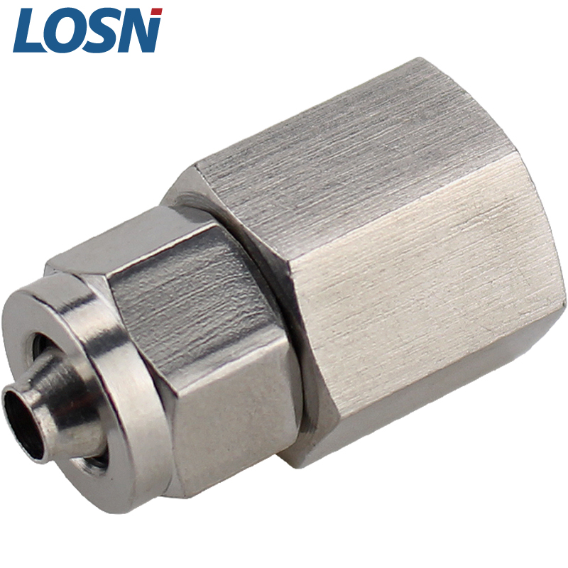 304 Stainless Steel Straight Quick connector Internal thread