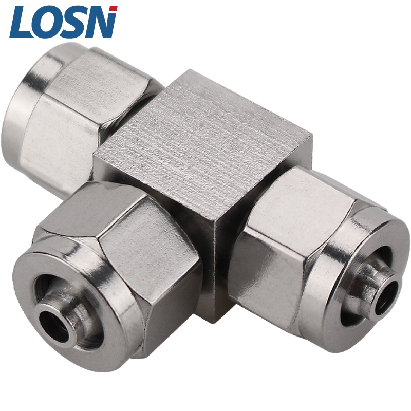 304 Stainless Steel 3 way Quick connector