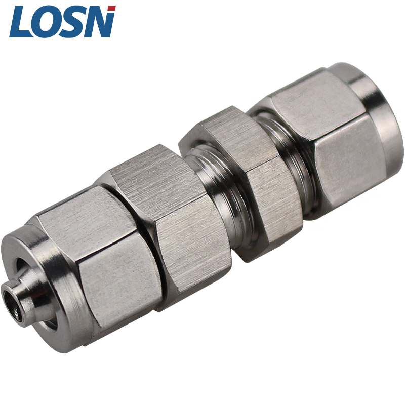 304 Stainless Steel PM-Bulkhead union Quick connector
