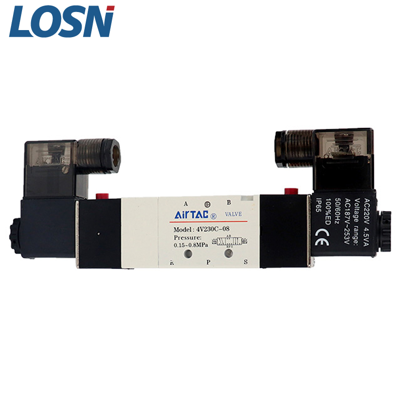 4V Series(5-3way) Solenoid Valve