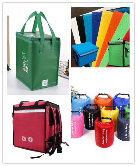 Waterproof Polyester Mesh Fabric Coating with Pvc for Cooler Bag .usage