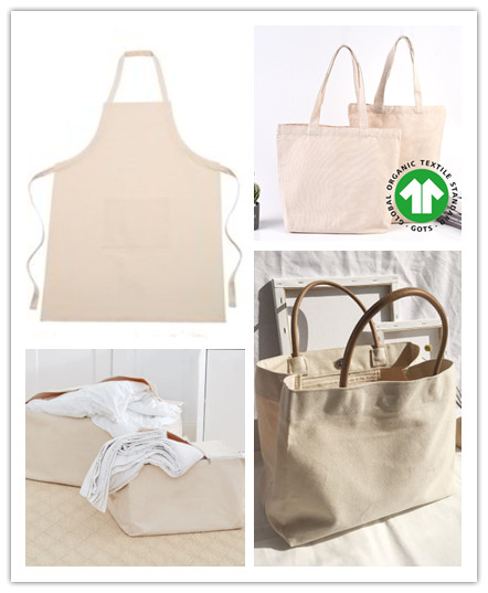 24 oz Organic Cotton Canvas Fabric .usage1