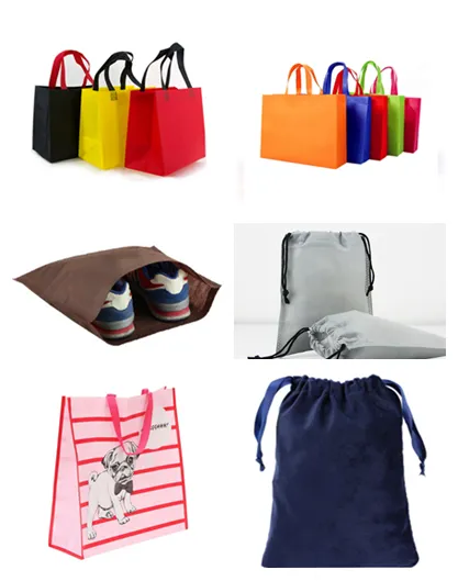 Hot Selling Colorful Non-woven Fabric Material for Shopping Tote Bag