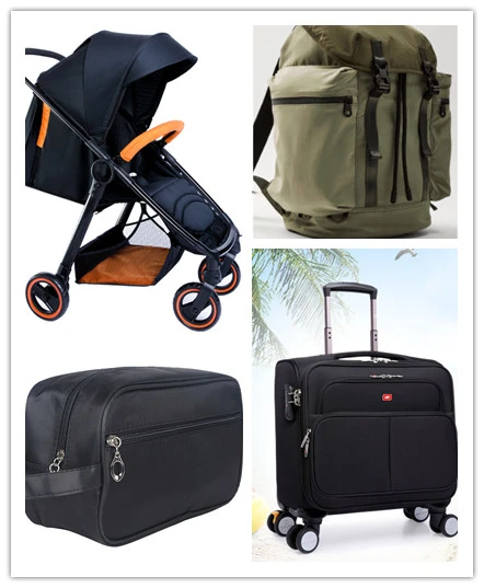 Waterproof 210D 100% Polyester Taffeta Coating with Pu .usage