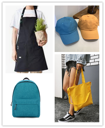100% Cotton Twill Canva Backpack Fabric Application