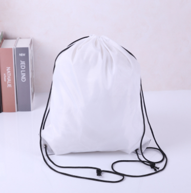 White Color 8oz 100% Polyester Grey Fabric Bag with High Density -Usage2