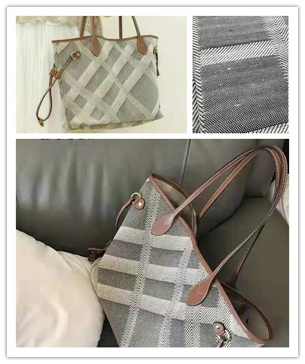 Polyester-cotton Plaid Pattern Yarn-dyed Fabric Bags Fabric with High Quality.usage