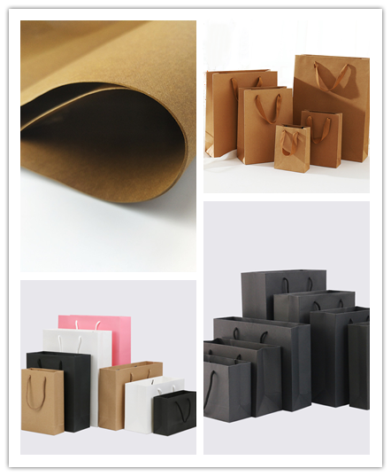 Recyclable Light-weight Kraftpaper for Shopping Bags and Cosmetic Bags.usage