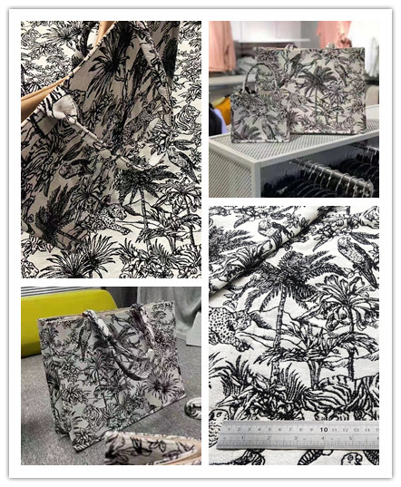 Polyester-cotton Bags Fabric with Animal Pattern ,Yarn-dyed Fabric for Bags.usage