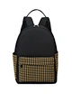 small houndstooth pattern backpack