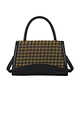 houndstooth handbag for ladies