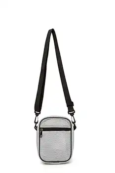 small mesh crossbody bag