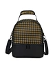 houndstooth backpack cooler