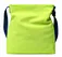 Green neoprene mesh fabric shoulder bag