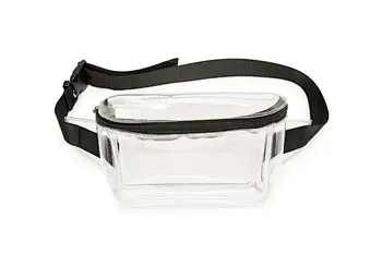 clear PVC fanny pack