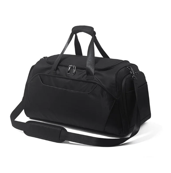 Black Oxford duffel bag for travelling or wenkend tour