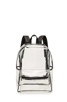 clear pvc backpack