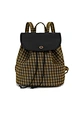 houndstooth backpack purse