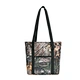 printed shoulder tote bag