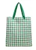 knitted tote bag