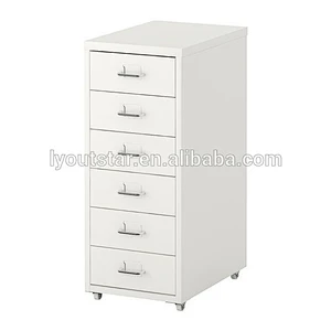 Office steel 6 drawers filling cabinet metal storage cabinet with 6 drawers or home series