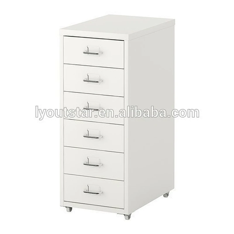 Office steel 6 drawers filling cabinet metal storage cabinet with 6 drawers or home series