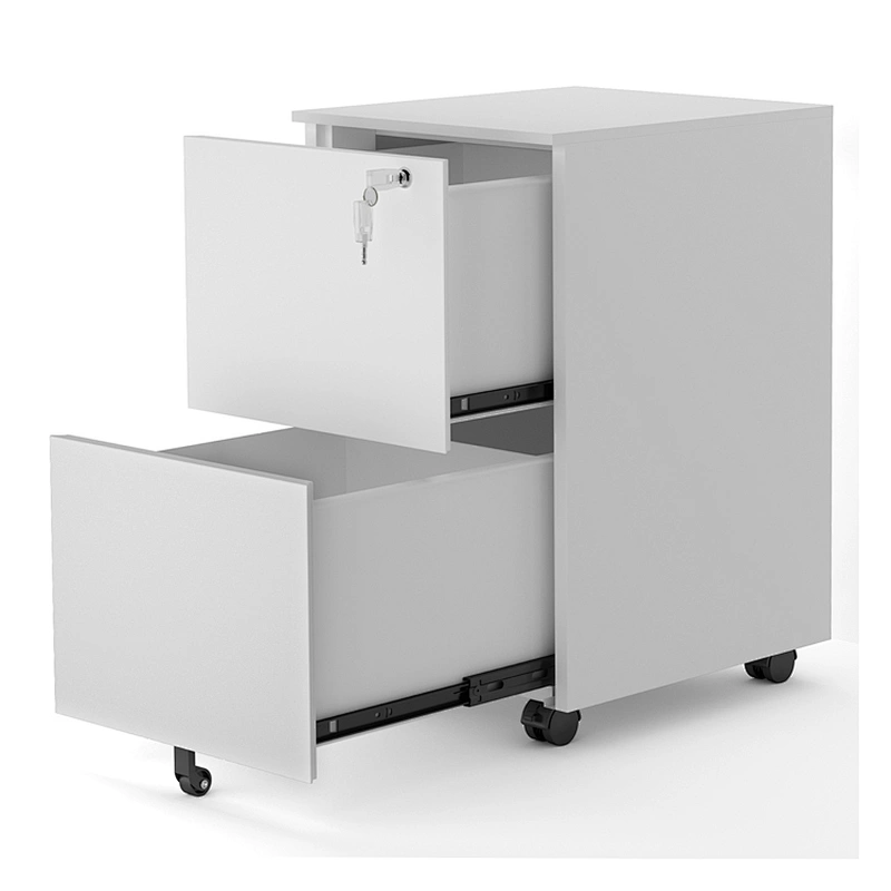 American popular office equipment metal mobile storage pedestal cabinet movable file cabinet