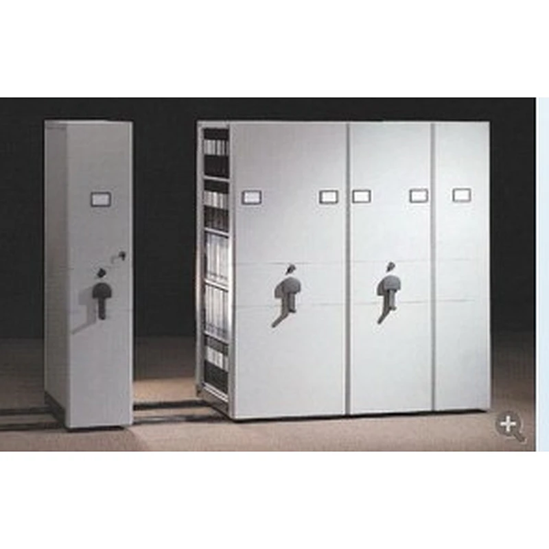 Kd Steel Half Close Mobile Mass File Library Closed Tv Stand Cabinet Movable Compact Shelving