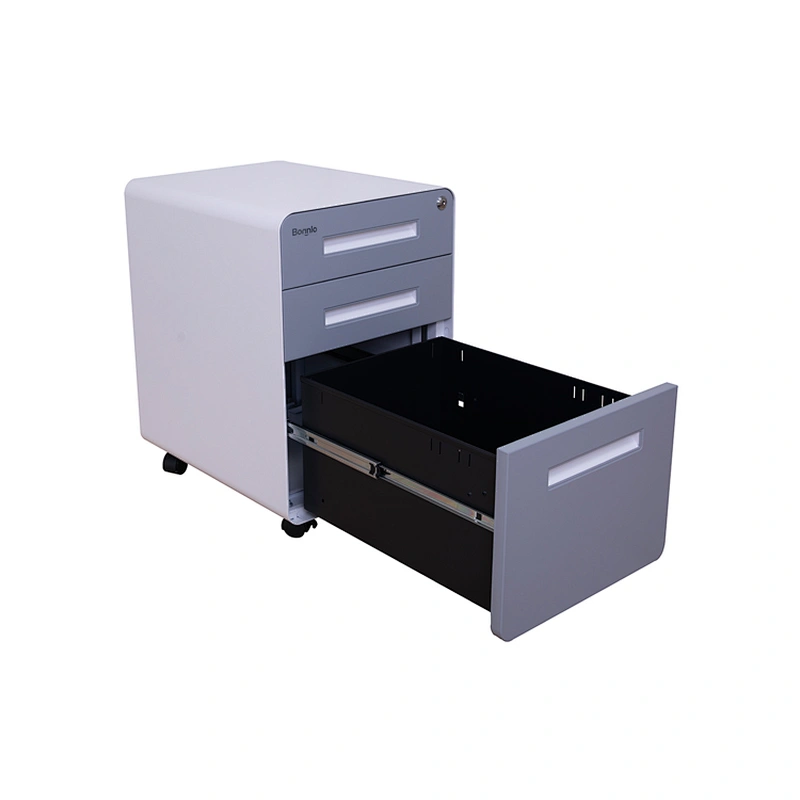 3 drawer mobile file pedestal cabinet office use