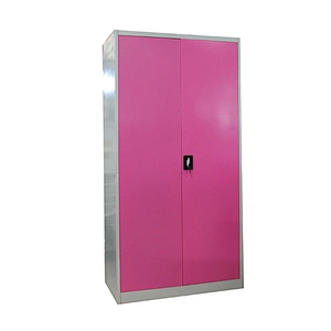 Henan Ral Color 2/3 Door Steelite Home Furniture Metal Locker Student School Steel Lockers Bedroom Sliding Wardrobe Design
