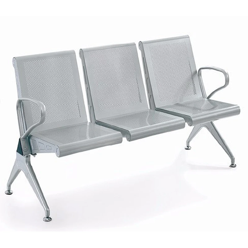 hospital waiting chair/stainless steel airport link chairs / public beam seating
