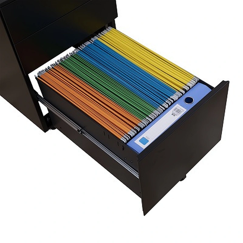 Metal office moving 3 drawer filling Pedestal cabinet