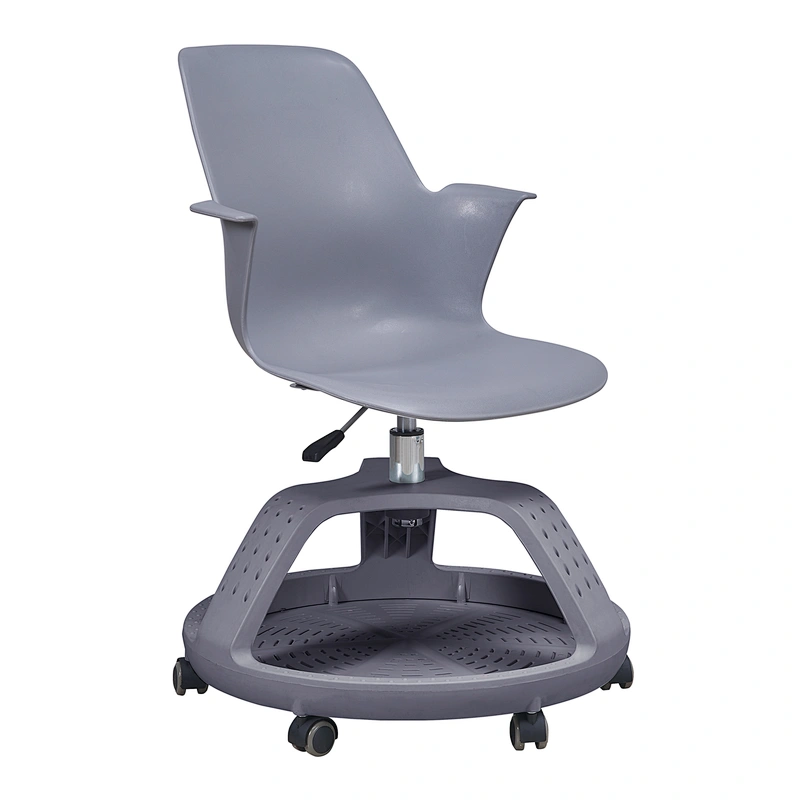 Student Chair Foldable Tablet School Furniture Modern Swivel Plastic Tablet Chair