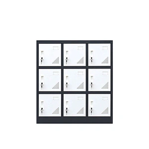 Low Staff Private Locker School Bag Shoe Storage Cabinet