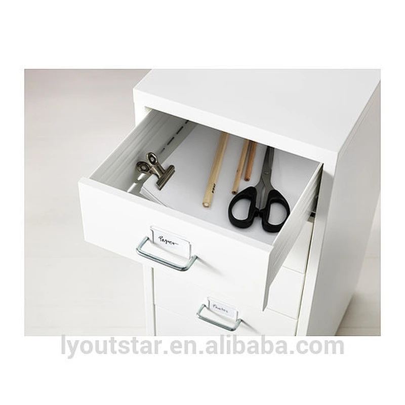 New Design Korean Small Office and Home Six Drawers File Cabinet Hot Selling in Korean Steel Pedestal Cabinet