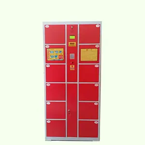 2018 Best Seller Coin Operated Charging Station Steel Lockers Cell Phone Battery Locker