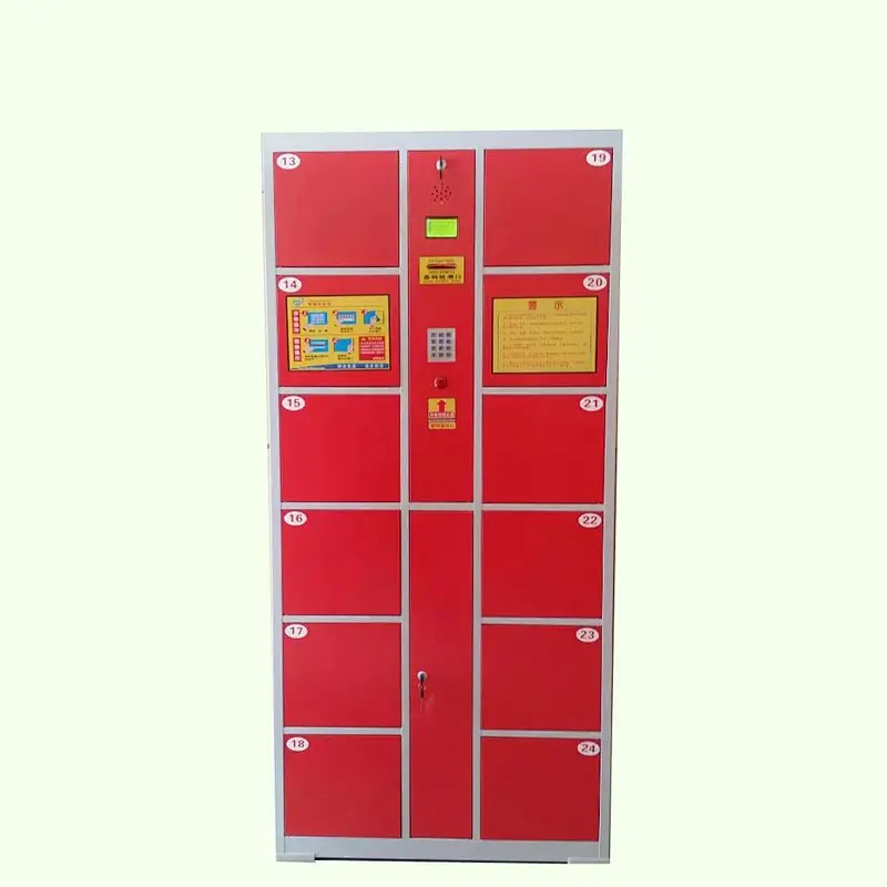 2018 Best Seller Coin Operated Charging Station Steel Lockers Cell Phone Battery Locker