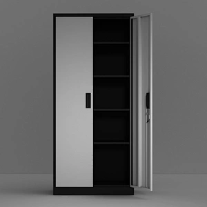 Steel storage cabinet living room cabinets modern bedroom cabinet with 4 adjustable shelves and lockable doors