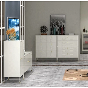 Modern Tv Stand Furniture Metal Cabinet Fashion Custom Steel metal TV stand cabinet