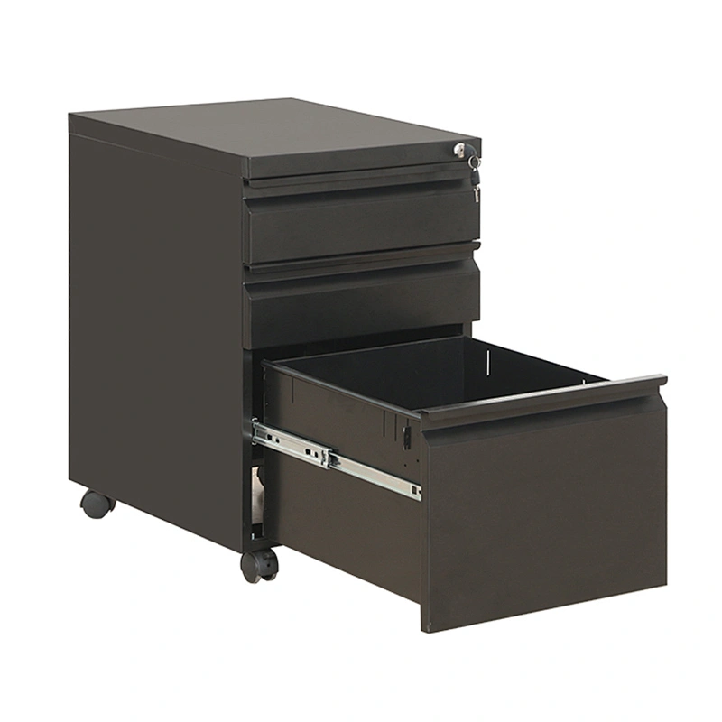 3 drawer mobile pedestal pedestal steel office file cabinet
