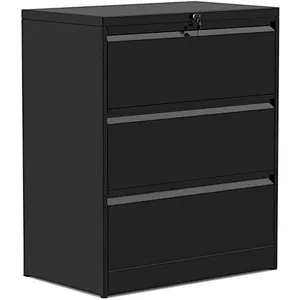 3 lateral drawer file cabinet metal stroge cabinets steel file cabinet for office