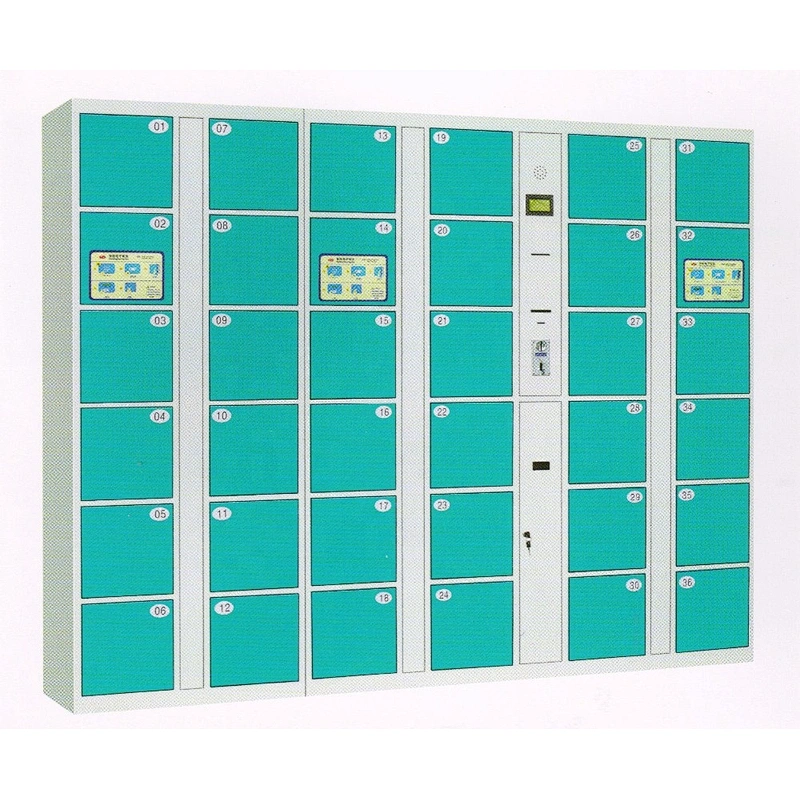 Customize Modern Outdoor intelligent coin Rfid Digital metal storage Parcel electronic gym smart locker